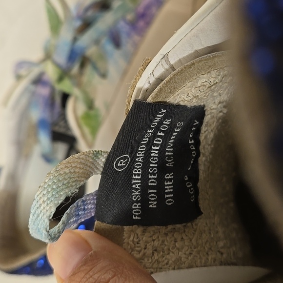 Golden Goose All High Star Tie Die Sneakers Size 37 - Picture 12 of 12